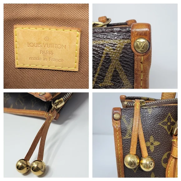 LOUIS VUITTON Popincourt Monogram Leather Tote Bag - Picture 4 of 11